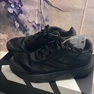 Adidas Predator Freestyle Junior Shoes - Black and White